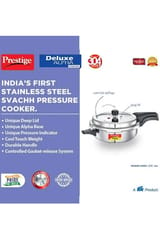 Prestige Deluxe Alpha Ss Pressure Pan 4l 20256