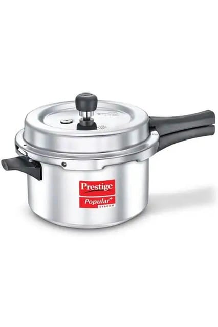 Prestige Popular Plus Svachh Aluminium Pressure Cooker 4l 10172