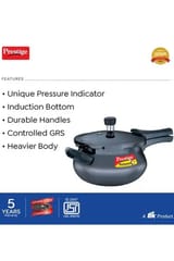 Prestige Deluxe Plus Hard Anodised Junior Handi Pressure Cooker 5l 20143