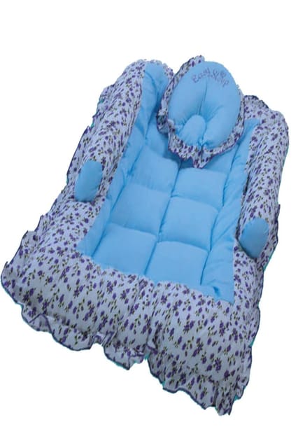 Happykid Eazy Sleep Bed Baby Sleeping Bed Blue