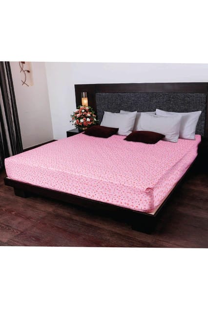 Happykid Aura Bed Cover (Printed) Pink