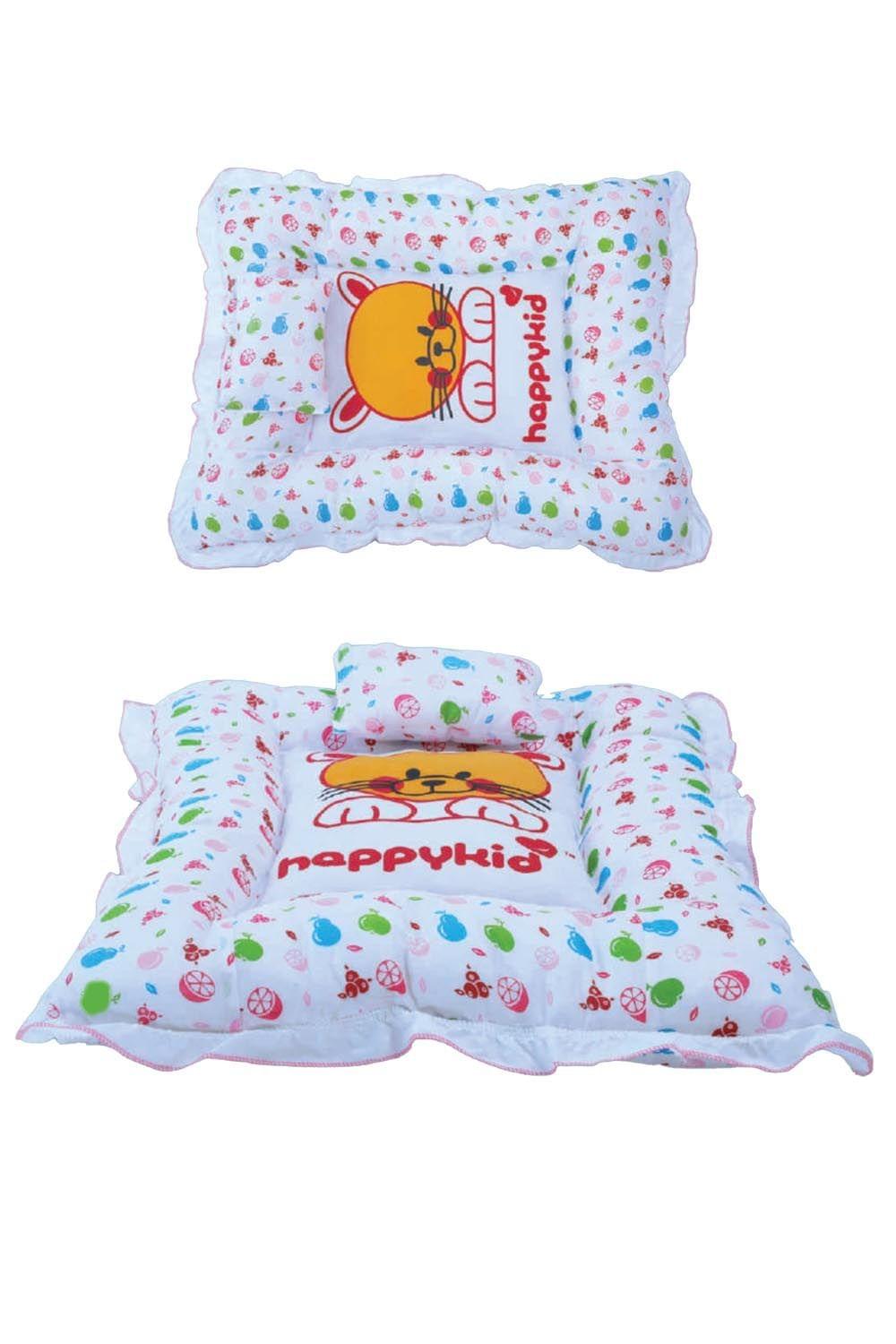 Happykid HRG Baby Bed With Pillow White