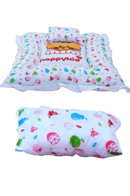 Happykid HRG Baby Bed With Pillow White