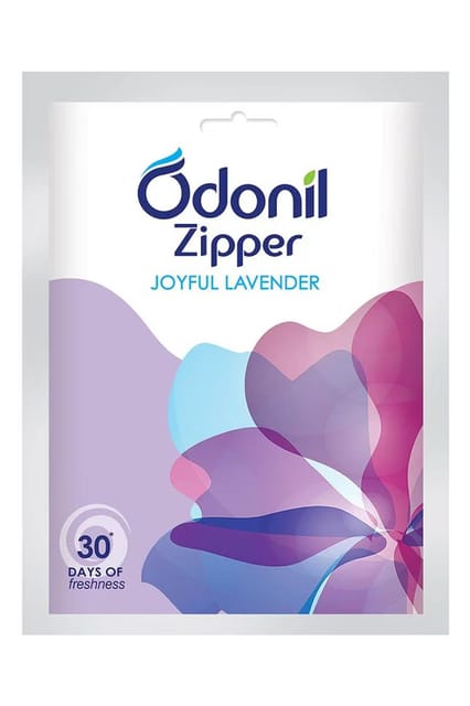 Odonil Air Freshener Zipper Joyful Lavender 10gm