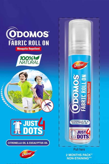 Odomos Natural Mosquito Repellent Roll On 8ml