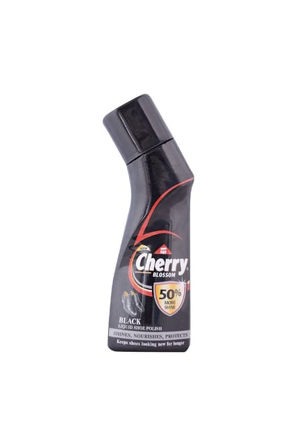 Cherry Blossom Black Shoe Polish 75ml