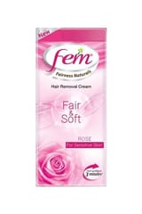 Fem Fair&Soft Rose Hair Removal Cream 60g