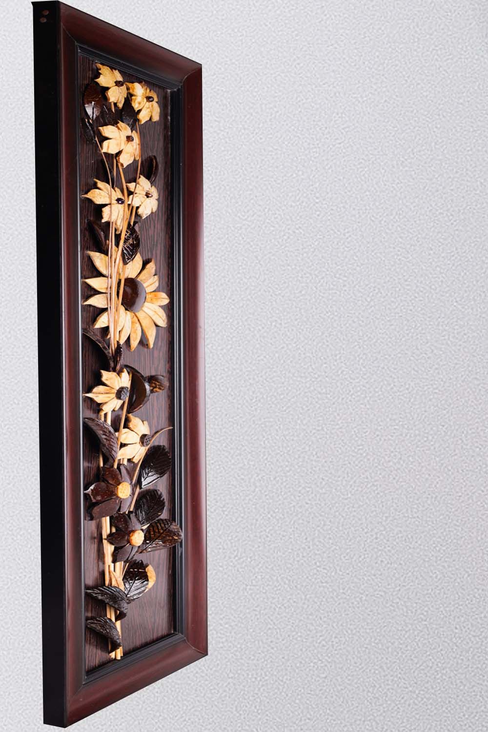 Coconut Sun Flower Coconut Shell Wall Hanging Coex Cosh000009