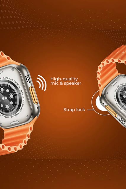 ThunderBolt Orange Smartwatch