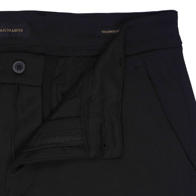 Power Stretch Black Trouser