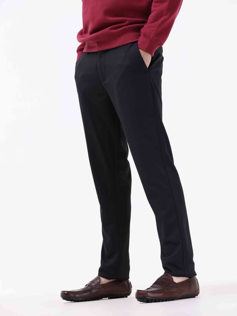 Power Stretch Black Trouser