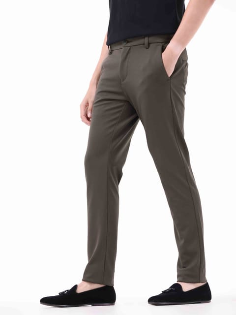 Power Stretch Dark Olive Trouser