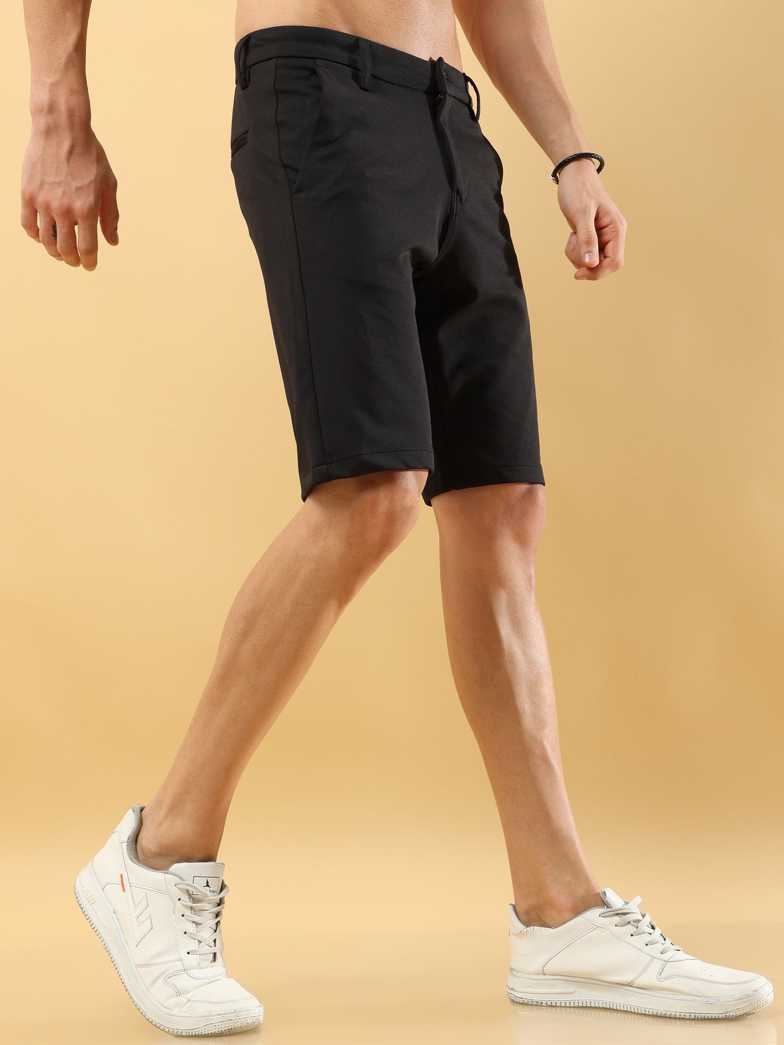 Power Stretch Black Shorts