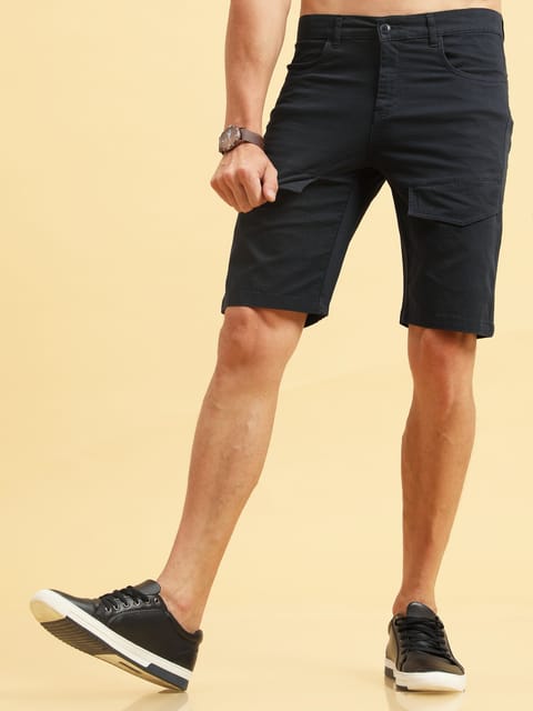 Vibrant Navy Blue Shorts