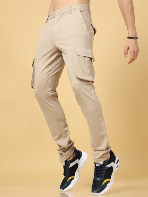 Super Stretch Beige Cargo