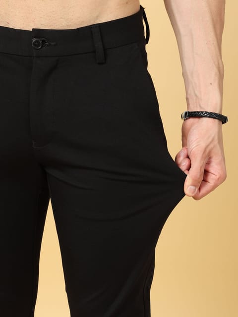 Super Stretch Black Trouser