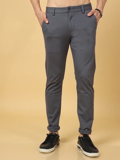 Super Stretch Dark Grey Trouser