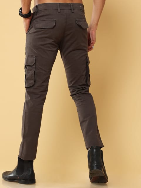 Premium Dark Grey Cargo Pant