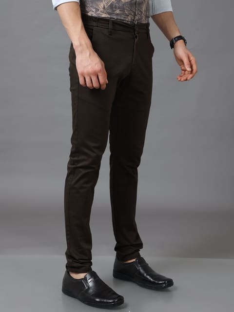 Flexi Waist Dark Olive Trouser