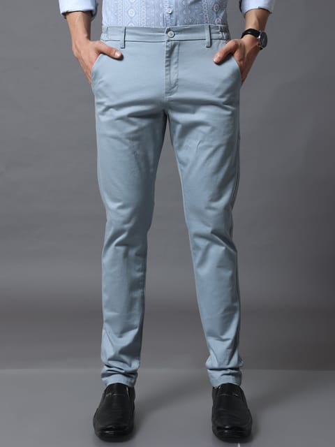 Flexi Waist Aagean Blue Trouser