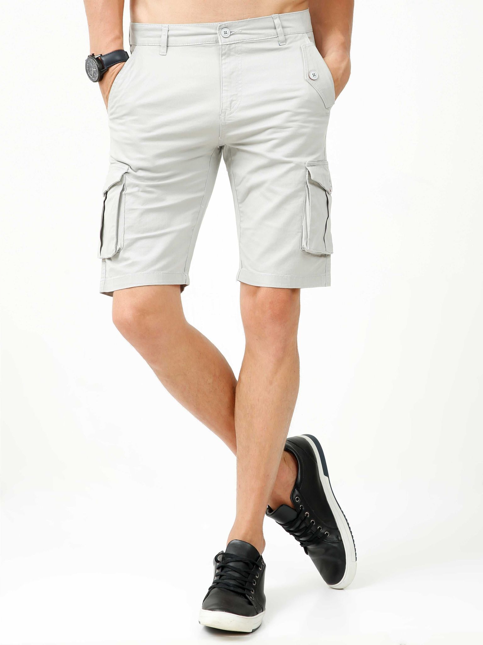 Cargo Light Grey shorts