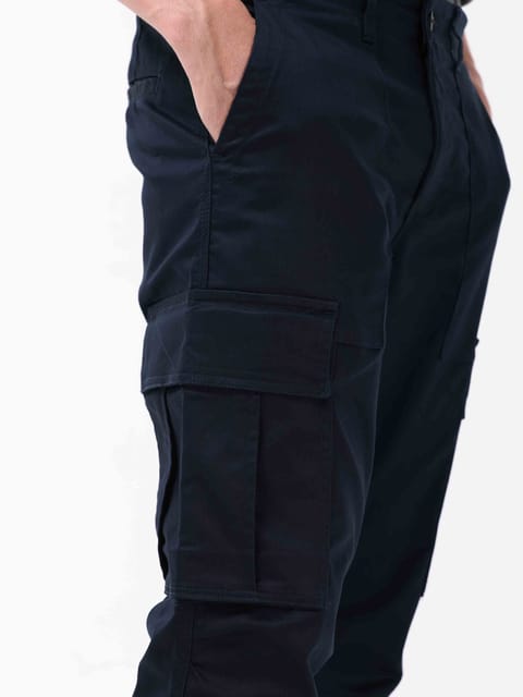 Ultra Stretch Straight Fit Navy Cargo