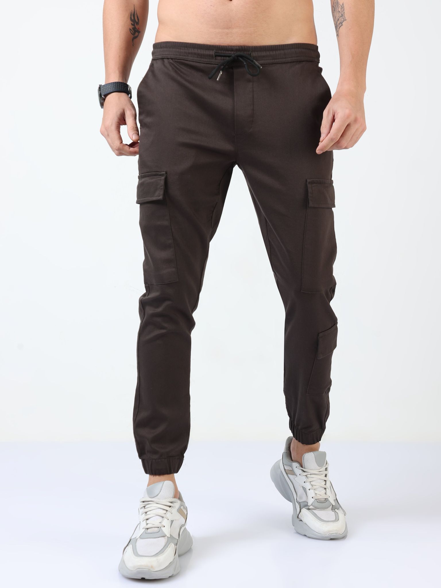 Utility Stretch Dark Olive Jogger