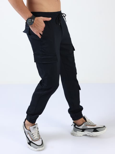 Utility Stretch Navy Jogger