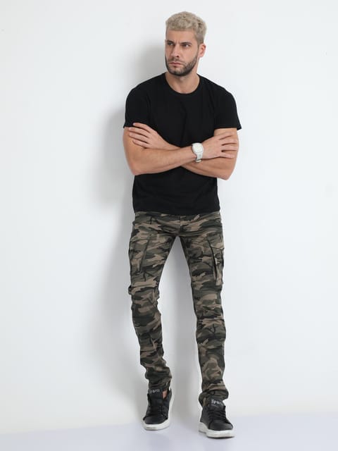 Utility Olive Camo Cargo Pant