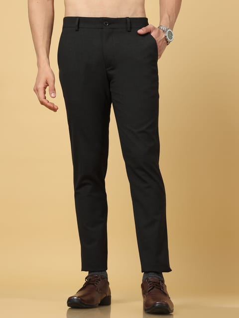 Essential Black Sleek Formal Trouser