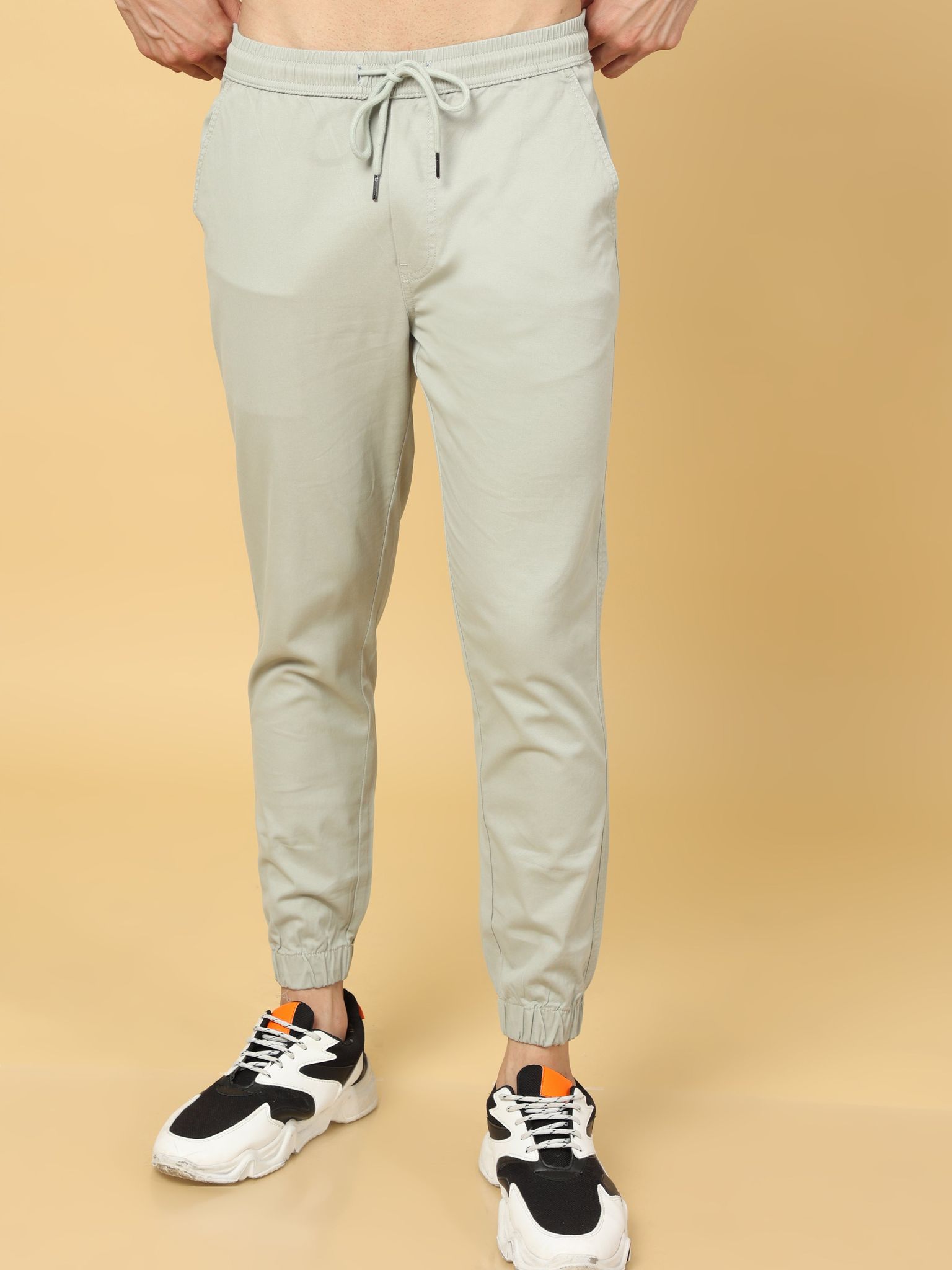 Basic Pista Green Slim Fit Jogger