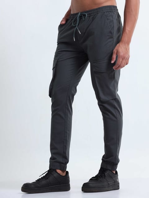 Air Sense Metal Grey Cargo Joggers