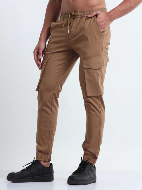 Air Sense Khaki Cargo Joggers