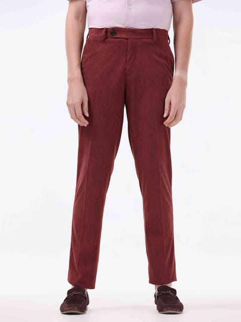 Statement Corduroy Wine Pant