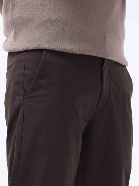 Semi Liquid Statement Brown Chino