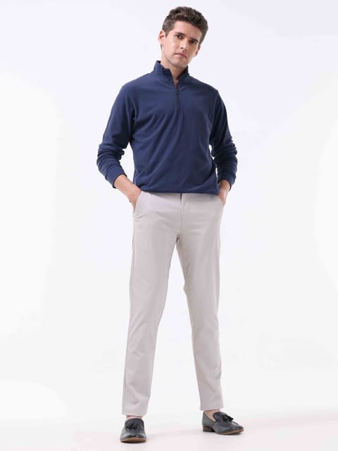 Semi Liquid Statement Ecru Chino