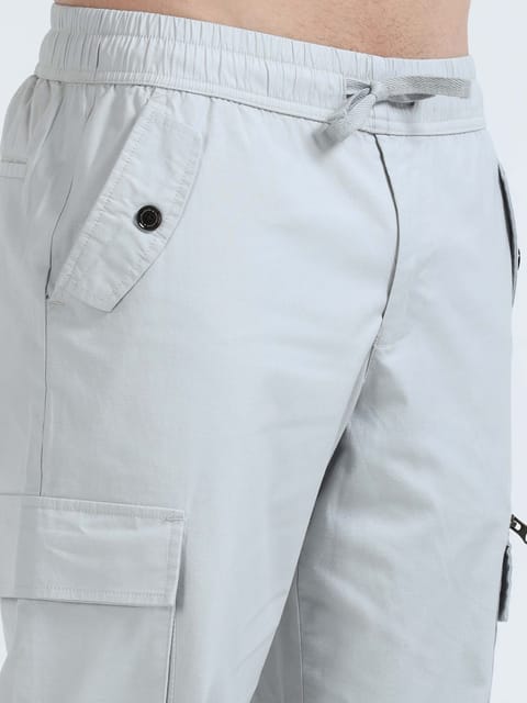 Flexi Waist Zip Powder Cargo Pant