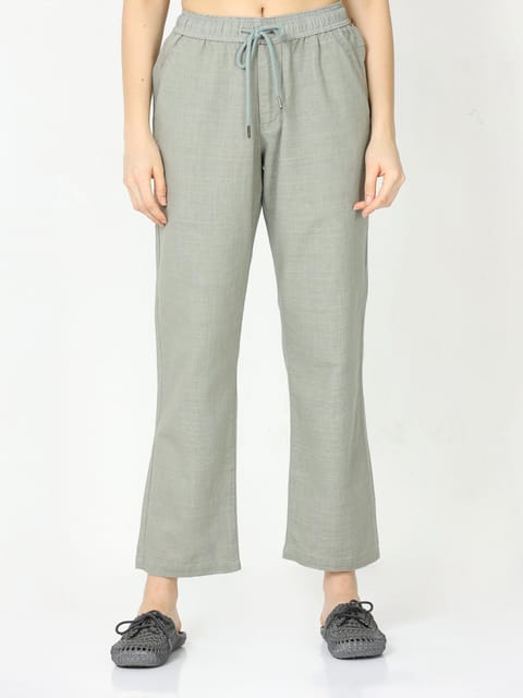 Women Lazy Linen Stone Pants