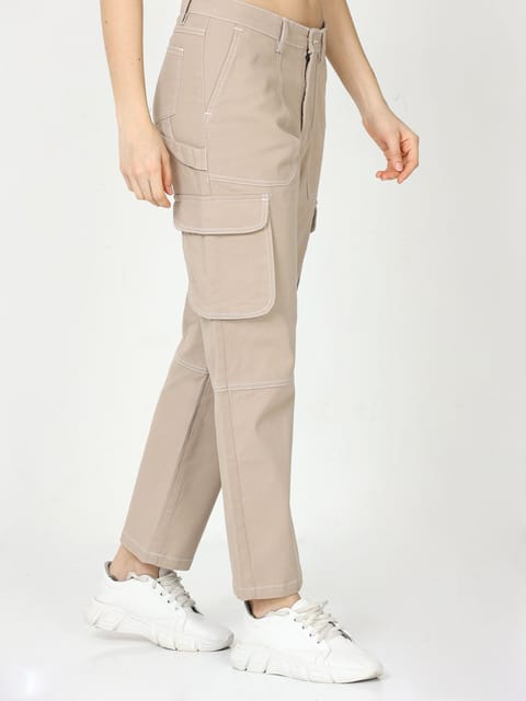 Women Classic Khaki Cargo