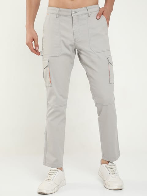 Men Classic Stone Cargo Pants