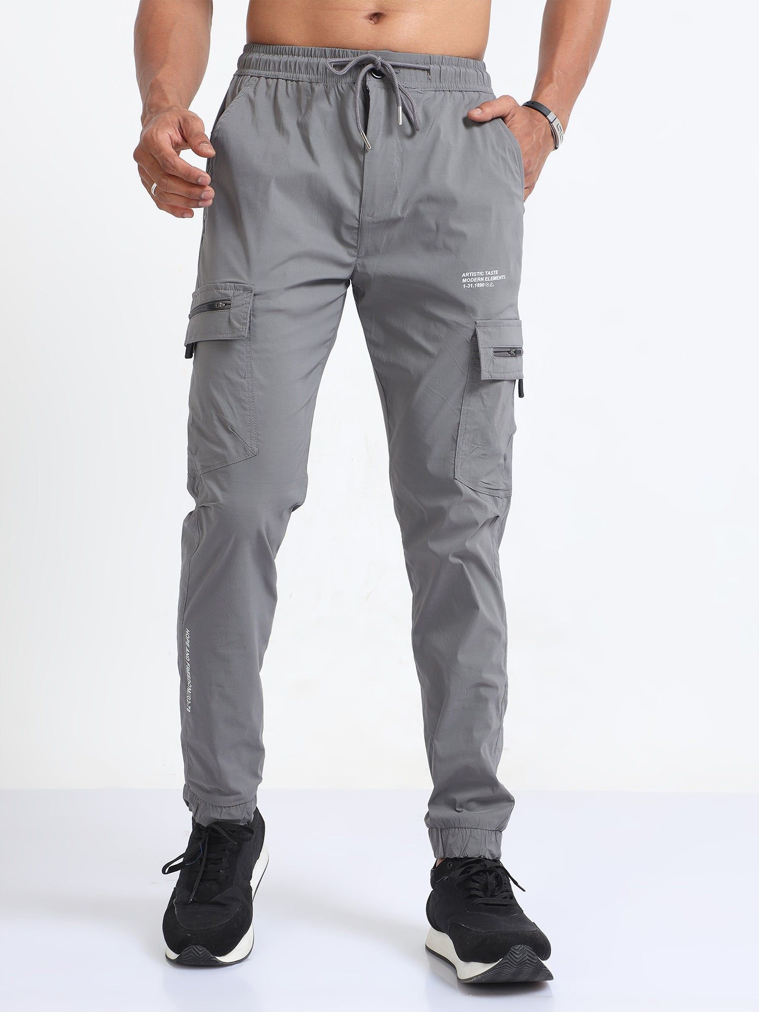 UltraLite Flexi Cargo Joggers-Grey