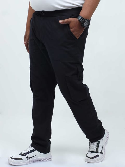 Plus Size Black Cargo Pants Mens