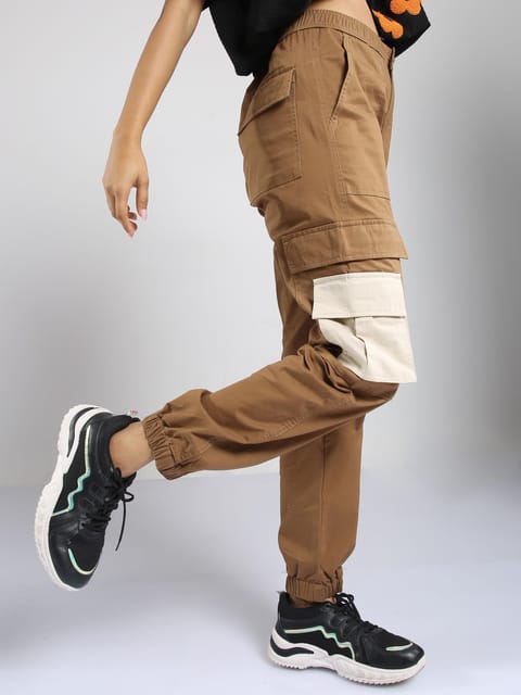 Women Jogger-Brown