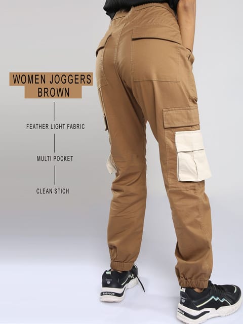 Women Jogger-Brown