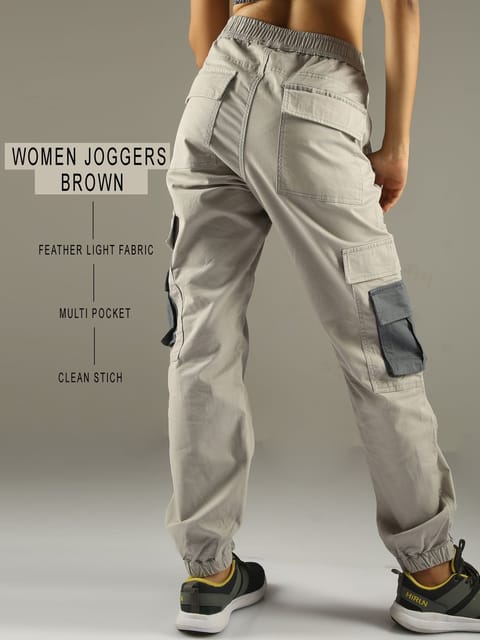 Women Jogger-Stone