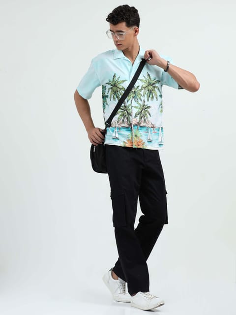 Men Carribbean Oversized Shirts-Carribbean