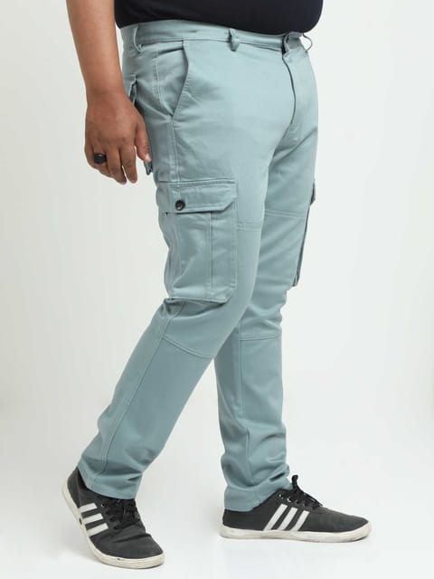 Men Plus Cargo-Teal