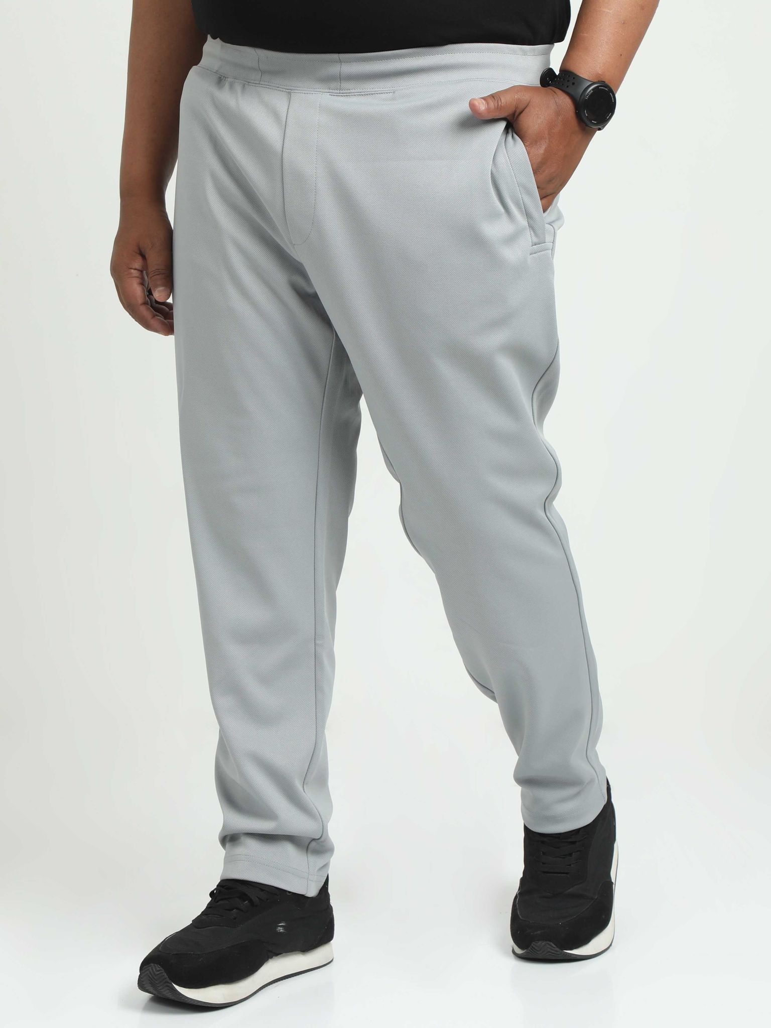 Stretch Peanut Jogger - Steel