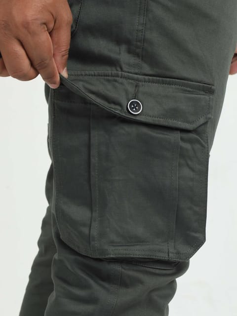 Men Plus Cargo-Olive