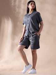 Dark Grey Co Ord Sets For Women